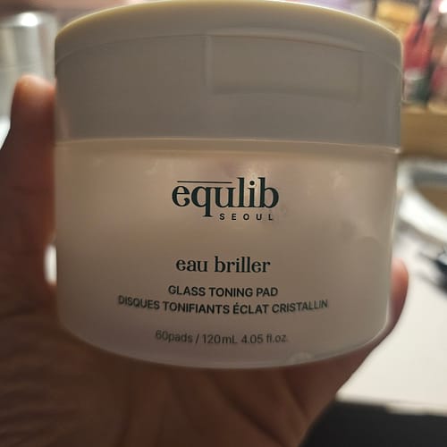 Customer photo review of Equlib - Toner pads hydratants Eau Briller - Effet glass skin - 60 pads