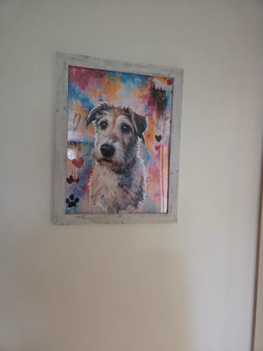 Customer photo review of Graffiti - Personalised Poster