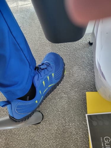 Customer photo review of Dusk - Wide Toe Sneakers