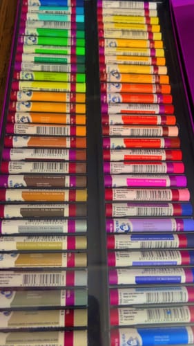 Customer photo review of Van Gogh Oil Pastels - Set 60 Pasteles al Óleo