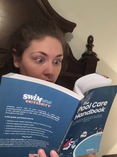 Customer photo review of The Pool Care Handbook
