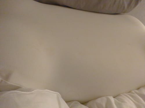Customer photo review of Cloud Cooling Pillow Case