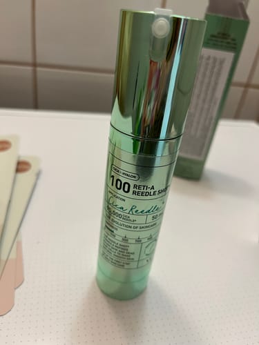 Customer photo review of Serums-būsteris ar mikroadatām un retinolu VT Cosmetics Reti-A Reedle Shot 100