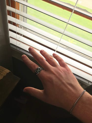 Customer photo review of Shooting Star Ring