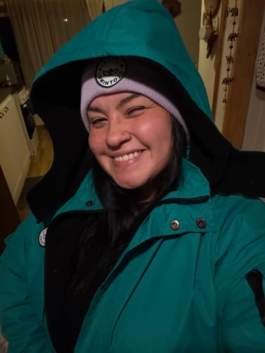 Customer photo review of Chaqueta Impermeable