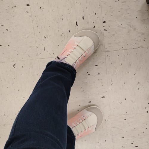 Customer photo review of Tulle - Barefoot Shoes
