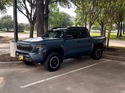 Customer photo review of 2024+ Tacoma Apex Pro Grille with LED Light Bar by YotaTribe