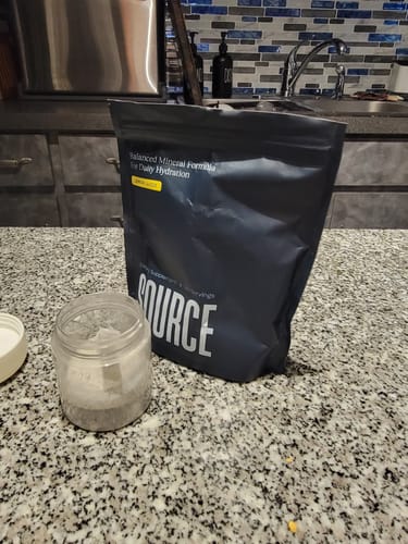 Customer photo review of Essential Mineral Mix Lemon