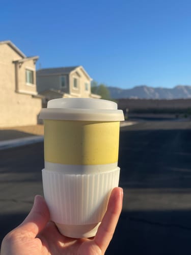 Customer photo review of Lemon Cup 12oz