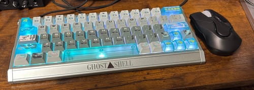 Customer photo review of IQUNIX EV63 Ghost in the Shell Edition