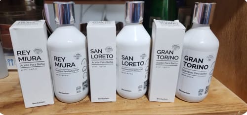 Customer photo review of Aceite y Shampoo Para Barba · Paquete 6 Piezas
