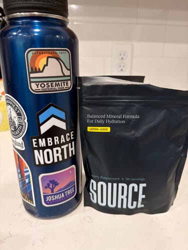 Customer photo review of Essential Mineral Mix Lemon