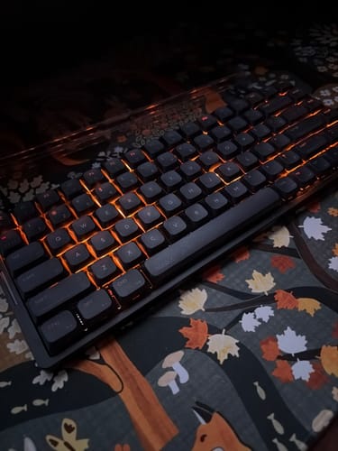 Customer photo review of IQUNIX MQ80 Aluminum Low Profile Mechanical Keyboard