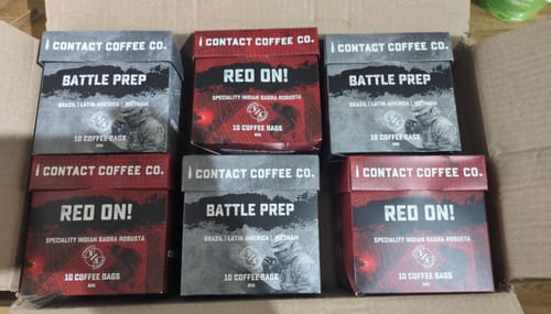 Customer photo review of Single Serve Coffee Bags Bundle