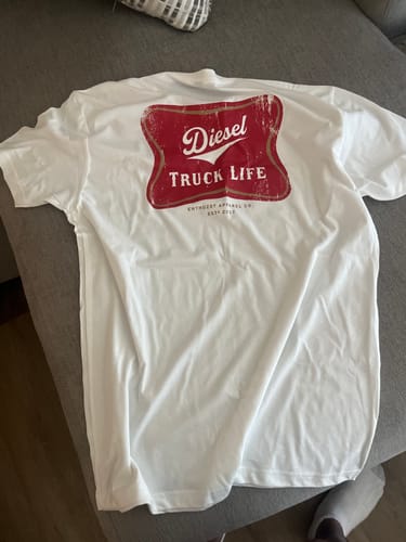 Customer photo review of TRUCK LIFE TEE