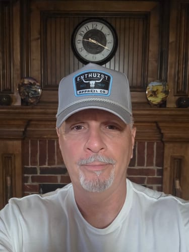 Customer photo review of BE THE BULL TRUCKER HAT