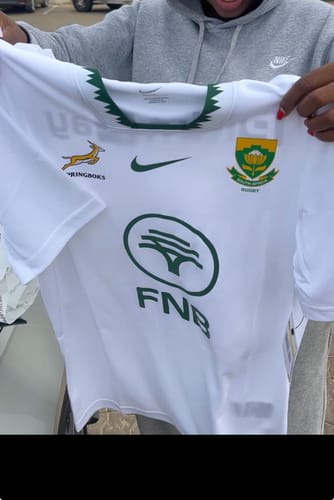 Customer photo review of Springboks Nike Men's 25/26 Fan Away Jersey
