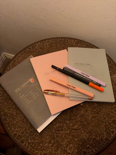 Customer photo review of Weekly Dashboard in Blush