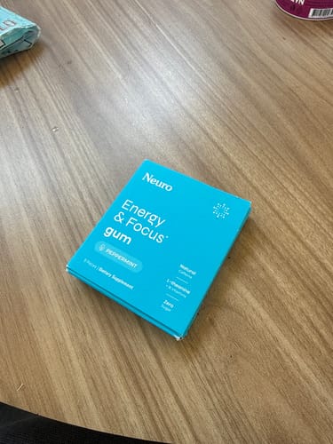 Customer photo review of Energy & Focus Gum