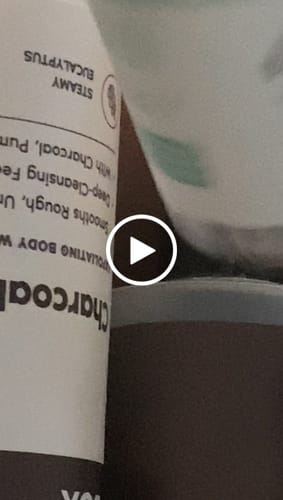 Customer video review of Charcoal Detox Exfoliating Body Wash