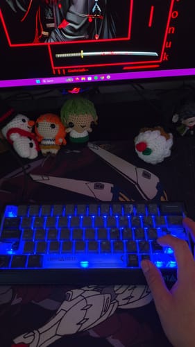 Customer photo review of IQUNIX EV63 Ghost in the Shell Edition