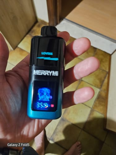 Customer photo review of Merry-Mi - Mecha Pro 35K - Puff Jetable / Vape Disposable - 5% nicotine
