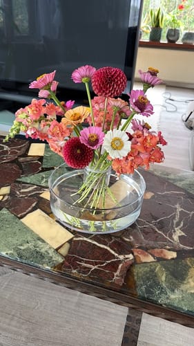 Customer photo review of Hanataba Crystal Clear - Bouquet Twister