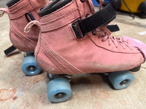 Customer photo review of Glow™ Outdoor LED Roller Skate Wheels