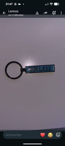 Customer photo review of Item Personalization