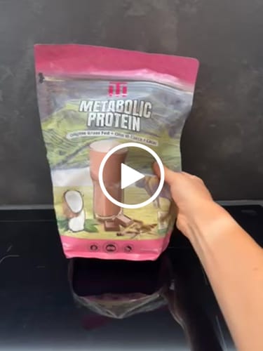 Customer video review of Metabolic Protein - Collagene Grass fed - Gusto Cacao