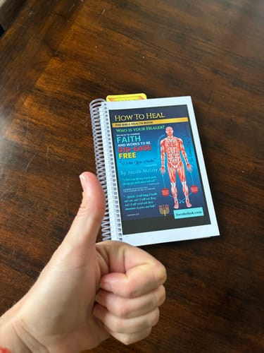 Customer photo review of Health Bible (Print + Digital) + Salt