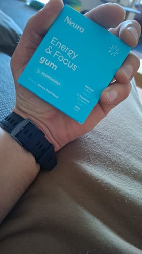 Customer photo review of Energy & Focus Gum