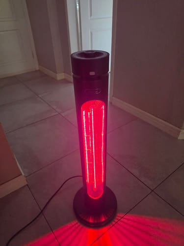 Customer photo review of Indoor & Outdoor Infrared Heater