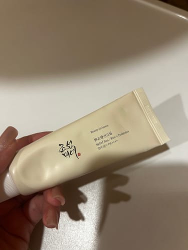 Customer photo review of Saules aizsargkrēms ar probiotiķiem Beauty of Joseon Relief Sun Rice Probiotics SPF50