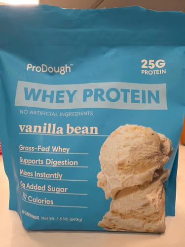 Customer photo review of Gourmet Whey Protein Powders