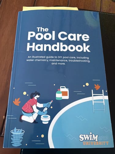 Customer photo review of The Pool Care Handbook
