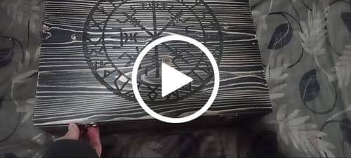 Customer video review of Mjolnir hammer steel version 26.45lb Glow-in-the-Dark Runes