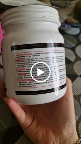 Customer video review of Metabolic Mag PLUS 300gr polvere - Magnesio