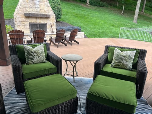 Customer photo review of RM Coco Barbados Basil 13843164 Fabric