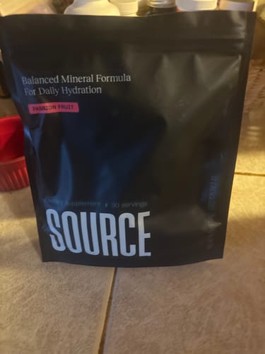 Customer photo review of Essential Mineral Mix Passion Fruit