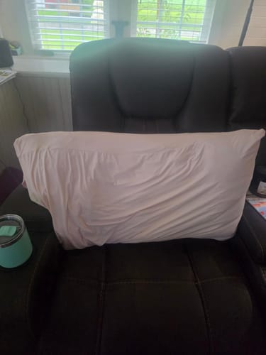 Customer photo review of Cooling Pillowcases (2-Pack)