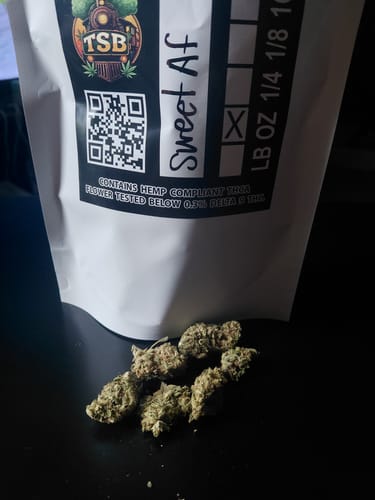 Customer photo review of Cheap THCA Flower Ounce