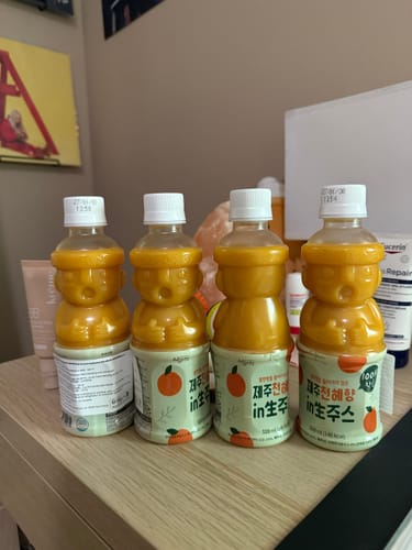 Customer photo review of Tamraone - Jus de Mandarine Cheonhyehyang ìČíí„ de Jeju - 320ml