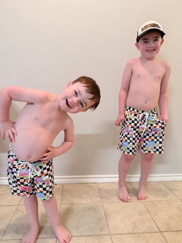 Customer photo review of Swim Trunks