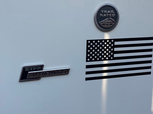 Customer photo review of RIPP Superchargers Sport Badge