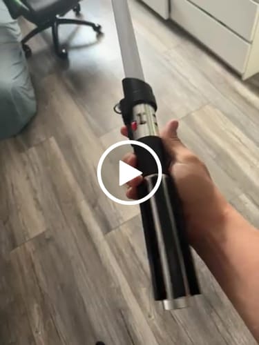 Customer video review of The Dark Lord Stunt saber
