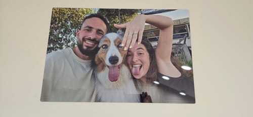 Customer photo review of יצירת פוסטר מתמגנט מתמונה