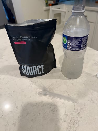 Customer photo review of Essential Mineral Mix Passion Fruit