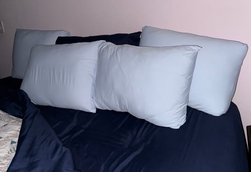 Customer photo review of Cooling Pillowcases (2-Pack)