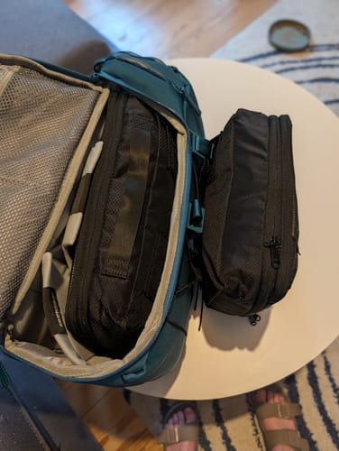 Kundenbewertung mit Foto zu Expandable Packing Cubes
